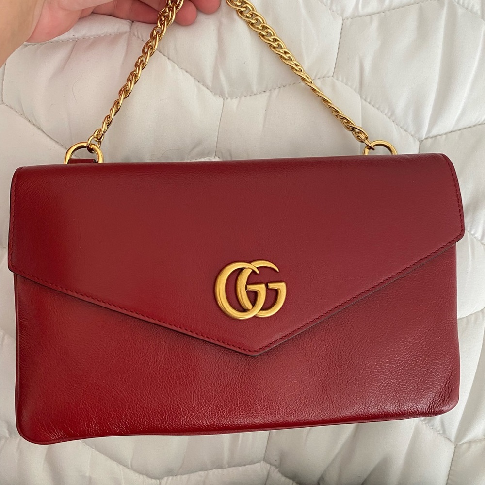Gucci double shoulder bag